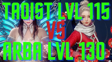MIR4 PVP - TAOIST LVL 115 VS ARBALIST LVL 130