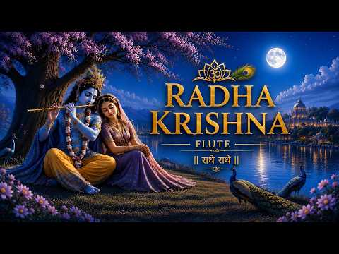 Krishna & Radha Flute Lofi | Soothing Bansuri Meditation Music Jai Shree Krishna #radhakrishna #lofi