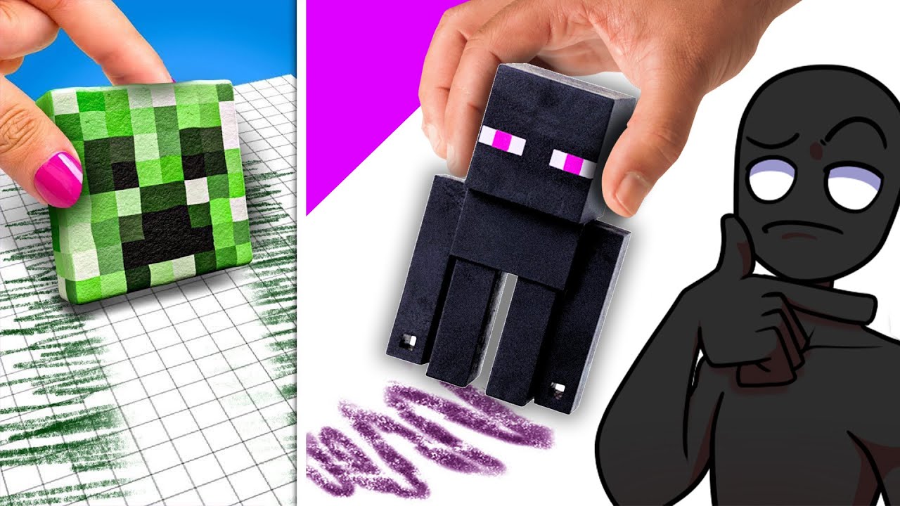 Útiles Escolares de MINECRAFT Que Están A Otro Nivel!