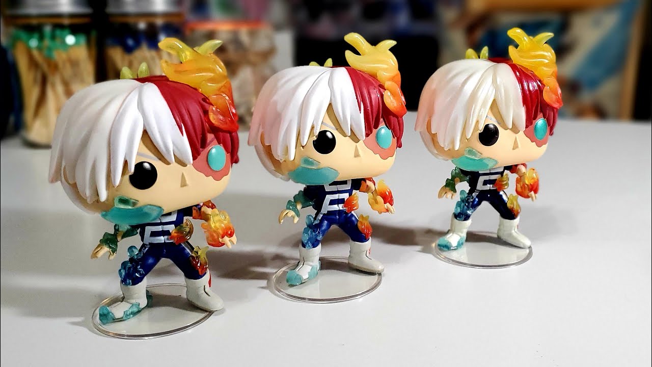 funko pop todoroki glow in the dark