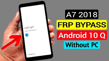 Samsung A7 2018 Bypass Google Account/FRP Reset |Without PC