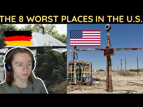 GERMAN Reacts to 8 Worst Places in the U.S.