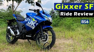 Gixxer SF BS6 - Detailed Ride Review | MotoGP Edition | Mileage | Price | Rev Explorers