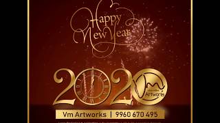 Happy New Year 2020 | Countdown Animation | Vm Artworks | 2020