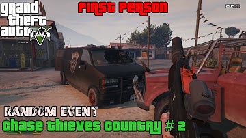 GTA 5 ★ Random Event # 40 ★ Chase Thieves Country # 2 [Location Guide]