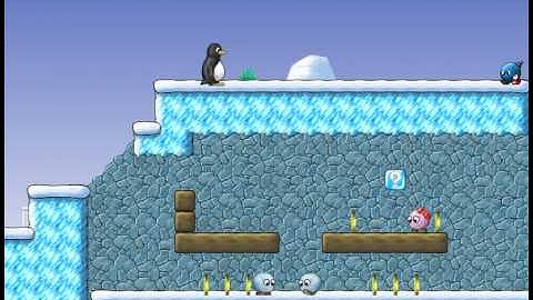 SuperTux 0.3.5a, Icy Island level 04: Tobgle Road