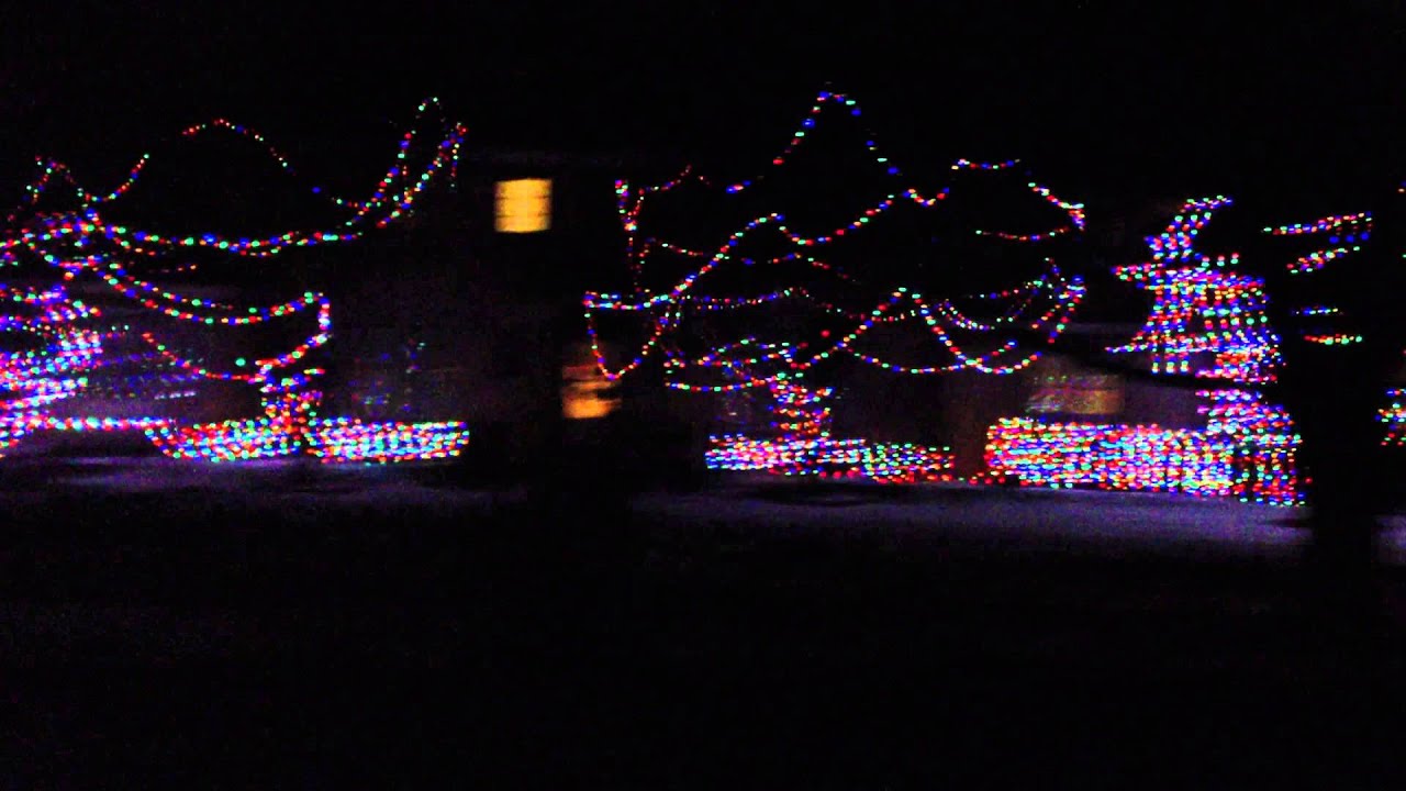 Heinzen Christmas Lights Springfield, OH 2012 YouTube