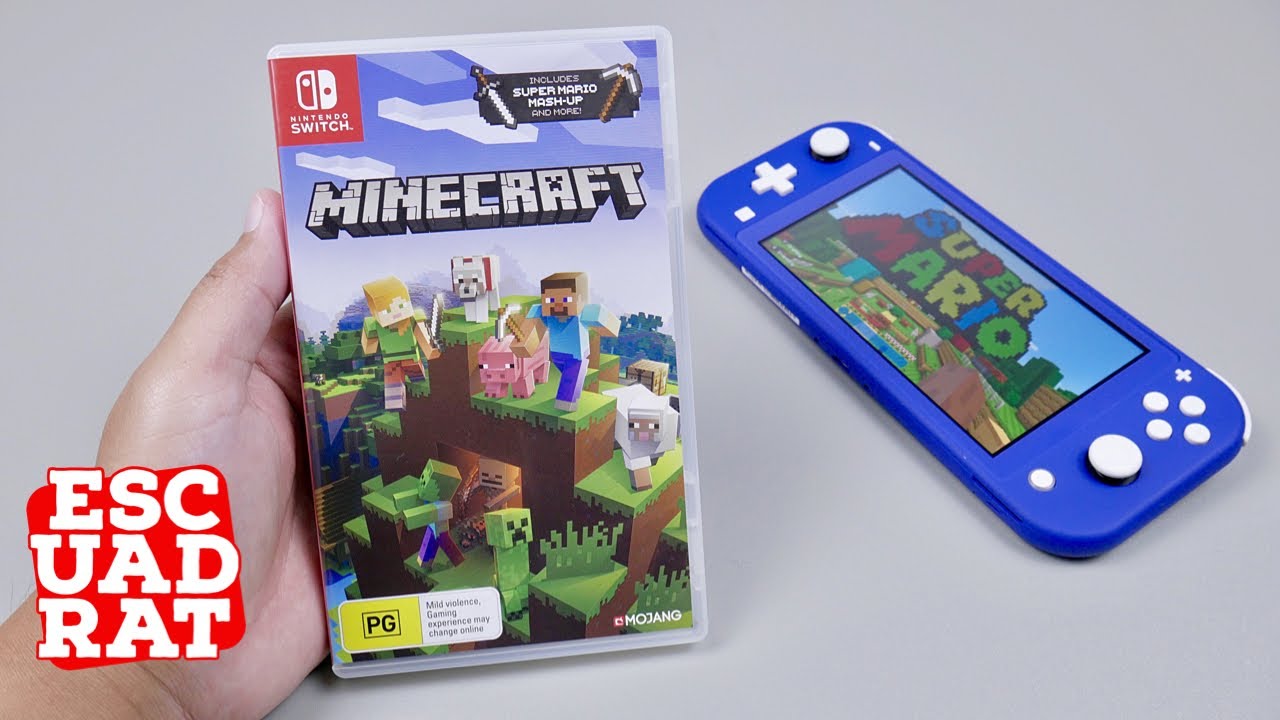 nintendo switch minecraft  2022  MINECRAFT Nintendo Switch (Việt Nam), Unboxing \u0026 Gameplay Minecraft Nintendo Switch Lite Blue