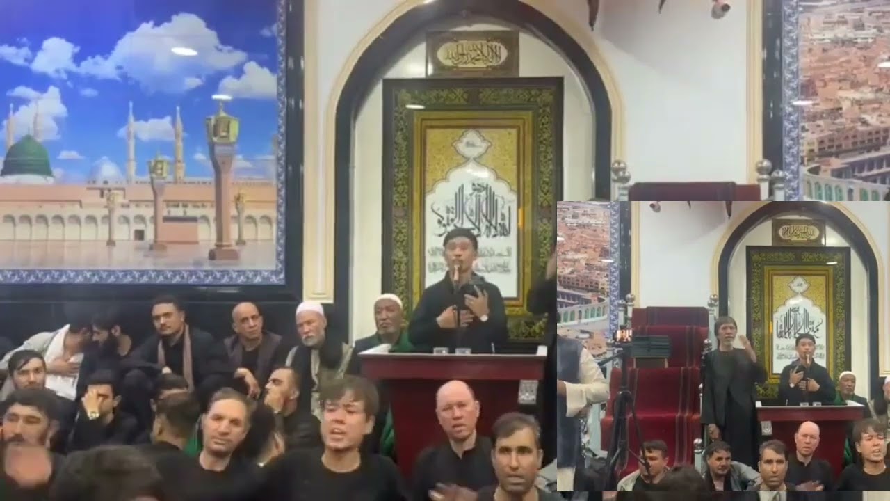 نوحه زیبا با مداحی قاری حکمت حسنی