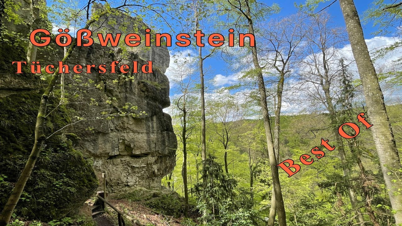 Gößweinstein Tour mit Felsensteig und Basilika - brilliante Aussichten in der fränkischen Schweiz