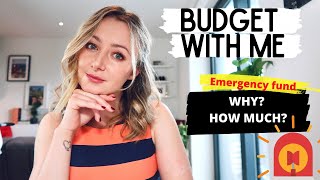 Saving Up An EMERGENCY FUND | Budget With Me - How Much Should I Have In My Emergency Fund