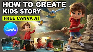 Cara Membuat Video 3D Animasi Anak Menggunakan Canva Secara Gratis & No Watermark - FREE AI VIDEO! screenshot 1