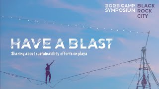 2025 Camp Symposium: Have a BLAST