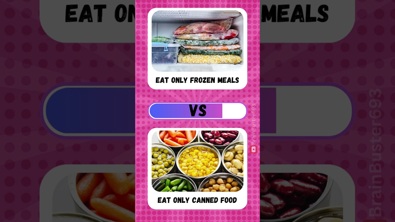 What would you rather? 