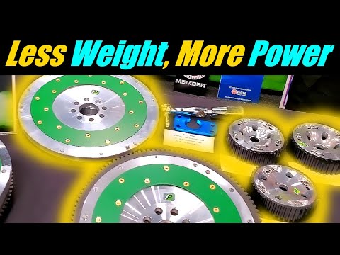 SNEAK PEEK Light Weight Aluminum Flywheels, Cam Gears and Shifters At SEMA 2025| Fidanza Performance