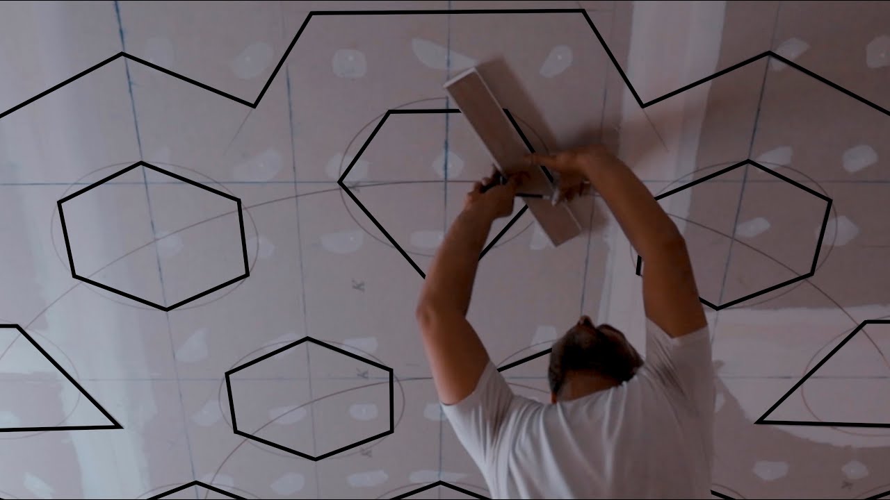 رسم ديكور جبس بورد