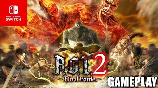 Attack on Titan 2 Final Battle | GAMEPLAY on Nintendo Switch 1