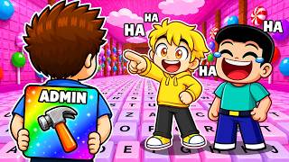 UDAJE NOOBA w NACISKANIU KLAWIATURY a potem UŻYWAM ADMINA w Roblox!