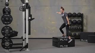 Contralateral Dumbbell Lateral Step Up Exercise