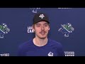 Arturs Silovs Post Game Interview | Feb 17