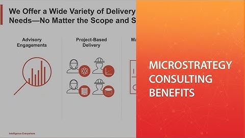 MicroStrategy Consulting Benefits