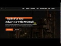 new PTC Ads networks  ptcwall