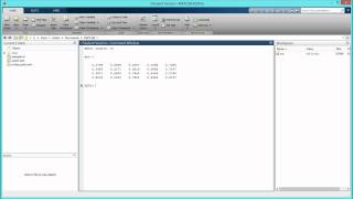 How to Generate a Random Matrix in MATLAB. [HD]