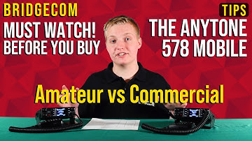 AnyTone 578 Mobile Model Comparison(2020 Buyers Guide)