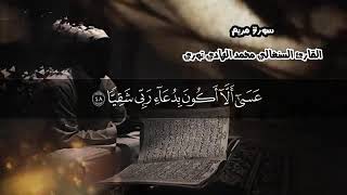 سورة مريم- القارئ محمد الهادي توري Sheikh Mohammed al Hady Toure