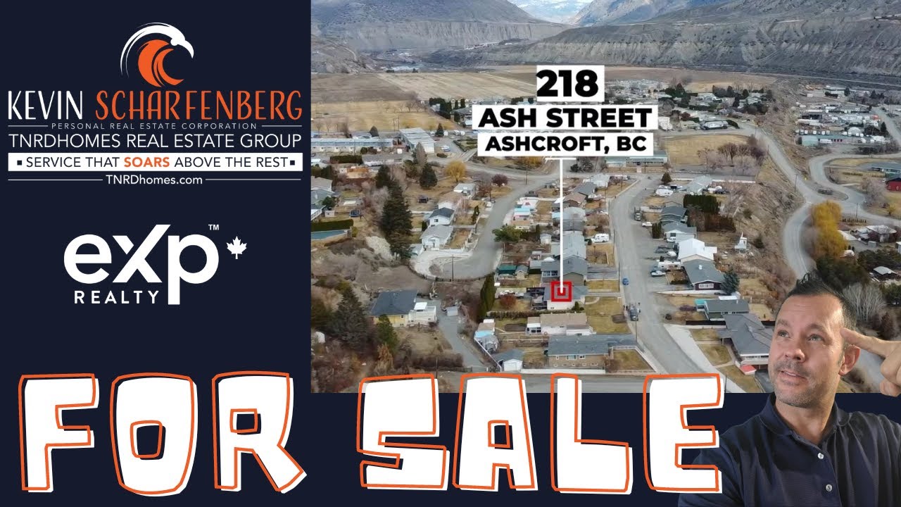 218 Ash Street Home for Sale in Ashcroft, 3 bedrooms 2 bathrooms