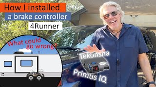 Tekonsha Primus IQ Install on a 2021 4Runner SR5