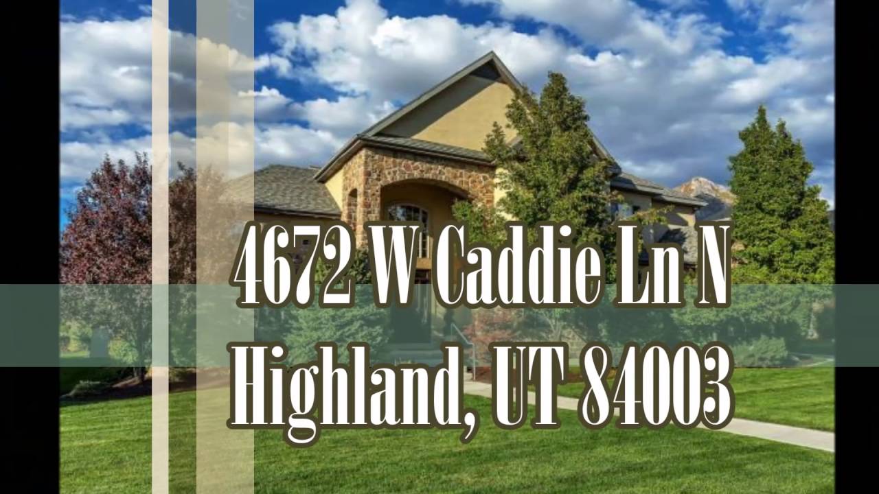 6 BR 4 BA Home for Sale in Highland, Utah HomeSmartAdvantage YouTube
