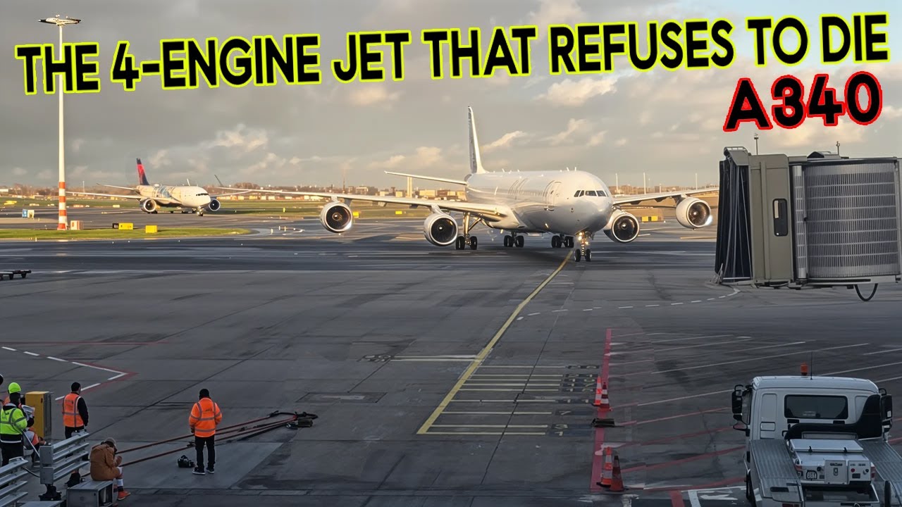 Полёты наперегонки со временем: история и план вывода из эксплуатации Airbus A340 | Schiphol Avia...