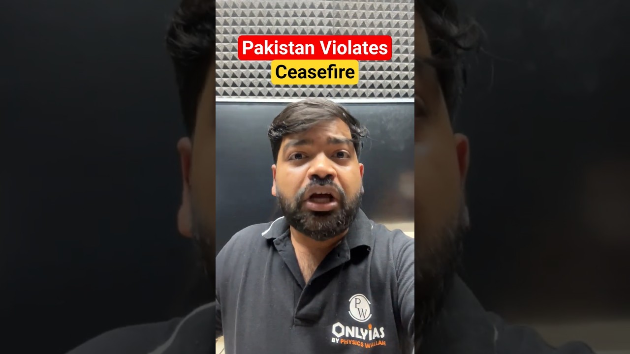 Pakistan Violates Ceasefire. 