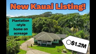 Kauai house for sale, neighborhood driving tour!