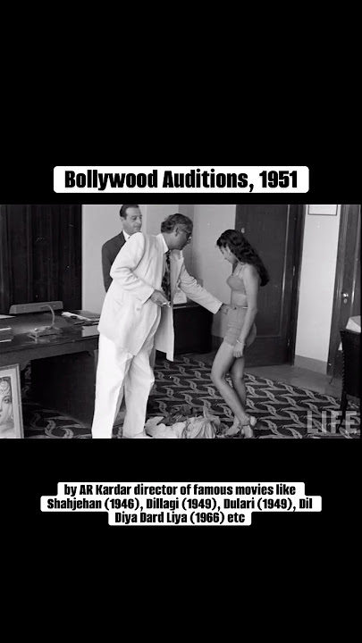 Bollywood Auditions in 1950 #bollywood