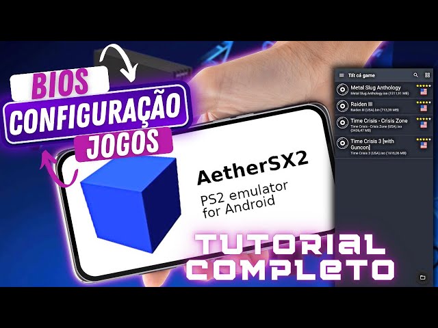 Tutorial Completo como instalar é jogar jogos De PS2 No Android PT. 3