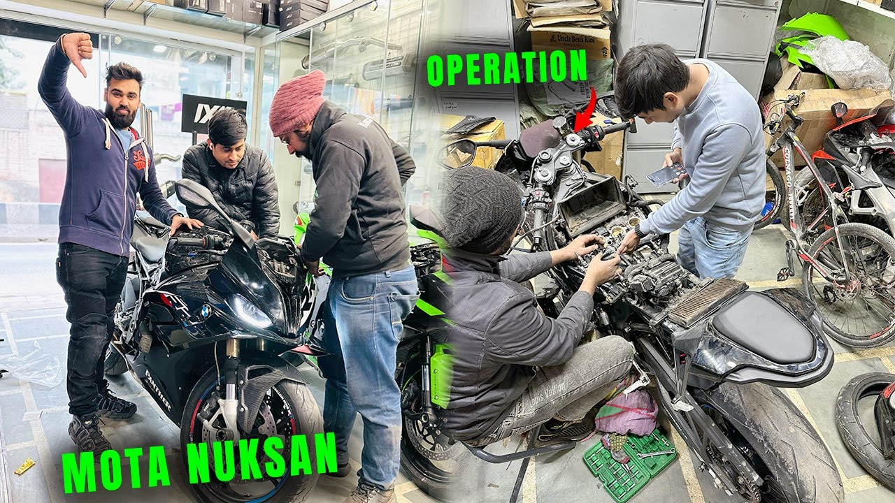 APNI BMW Ko Pura Kholna Pad Gya !! BIG PROBLEM IN S1000RR