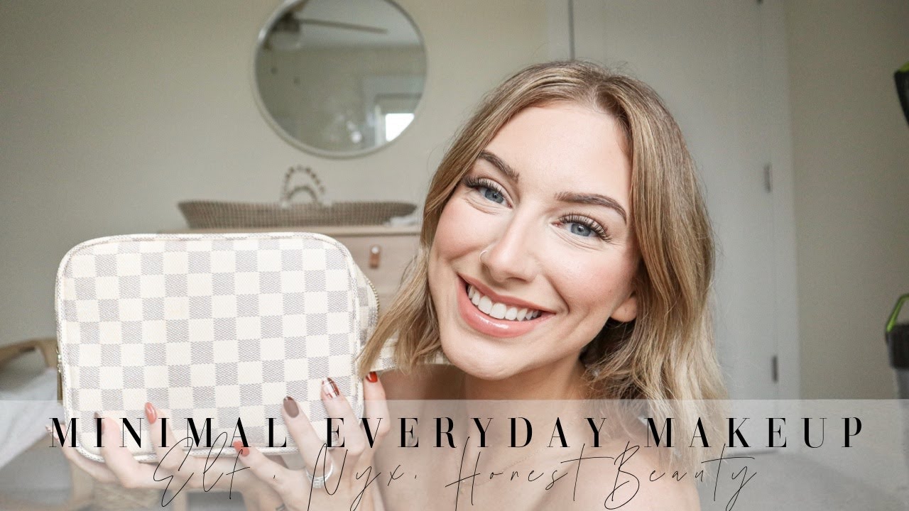 Minimal Everyday Makeup | Budget Friendly - YouTube