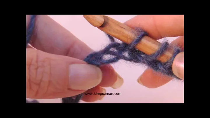 Learn Tunisian Crochet Entrelac in Part 1