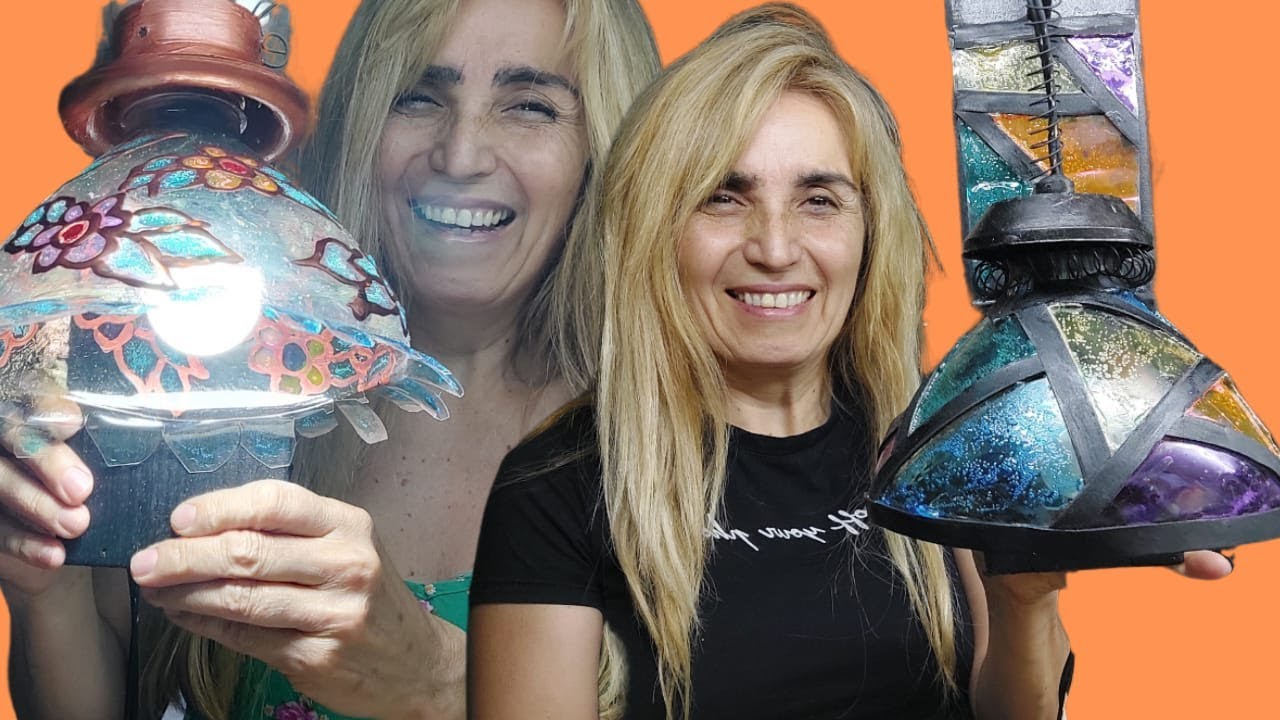 Mira lo que hice con BIDONES DE AGUA/// También Conexión eléctrica