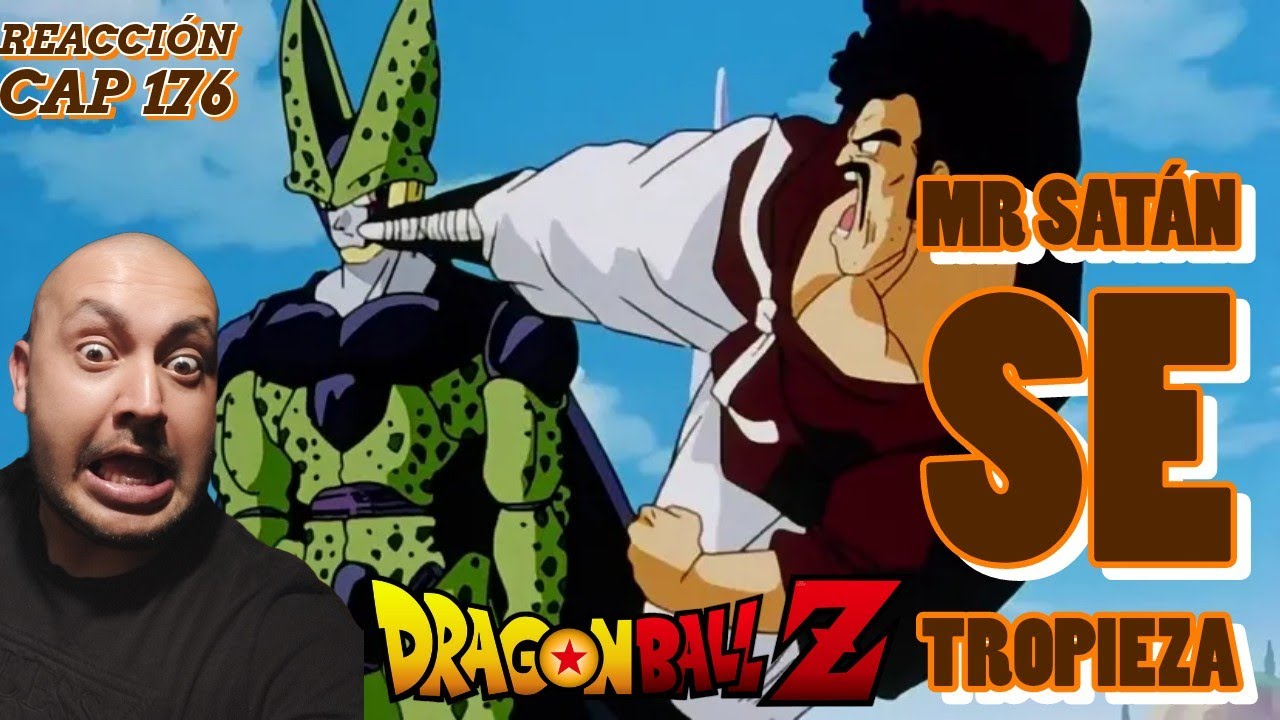 Ycass - Reagindo a MR.Satan vs Cell, Dragon Ball Z - EP 176