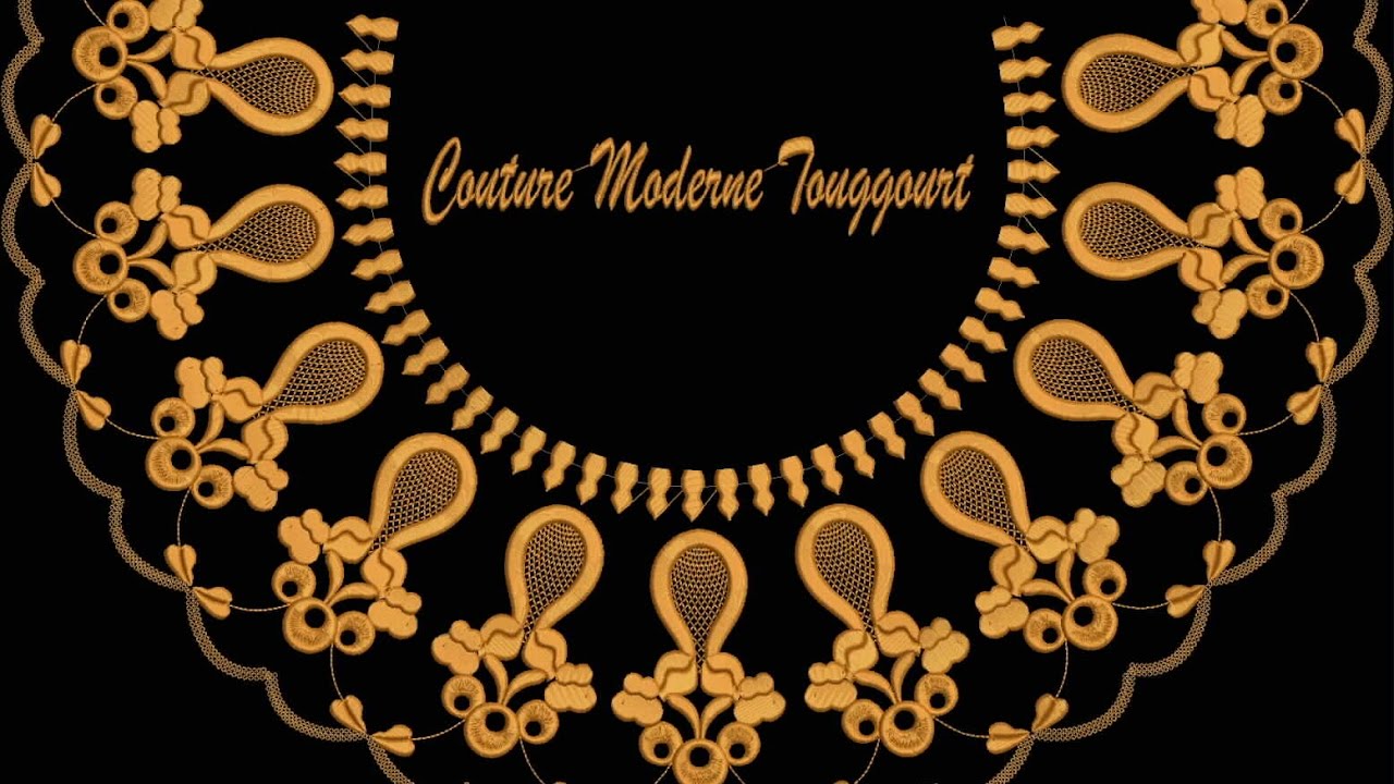 create embroidery designs for neck e2 Software YouTube