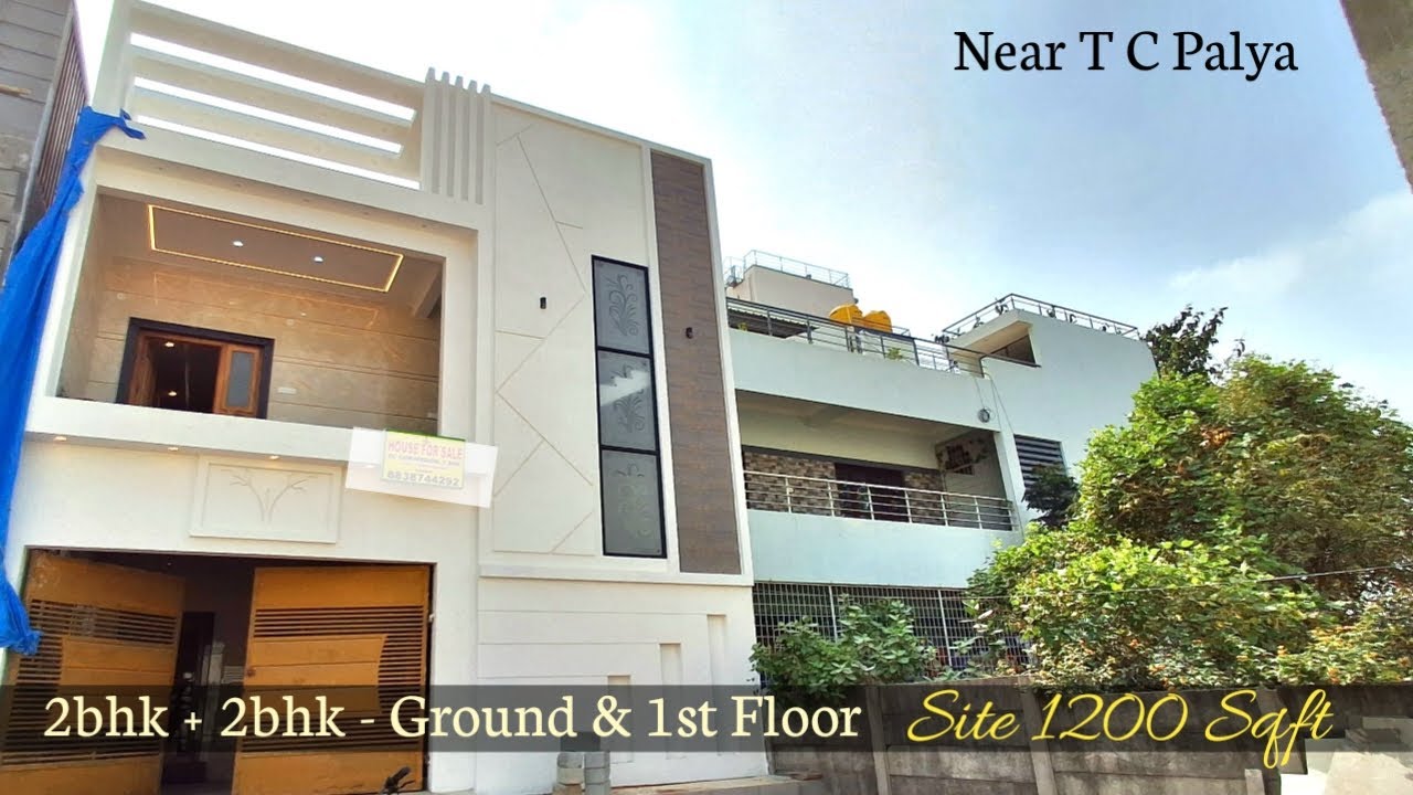 2bhk + 2bhk Ground & 1st Floor 1200 Sqft Site Sale In Bangalore