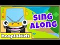 Wheels on the Bus Go Round and Round Nursery Rhyme with Lyrics - Sing Along Version