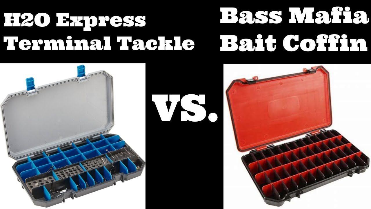 H2O Express Terminal Tackle Box Vs. Bass Mafia Bait Coffin 