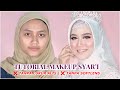 TUTORIAL MAKEUP SYAR'I | No Softlens, No Cukur Alis