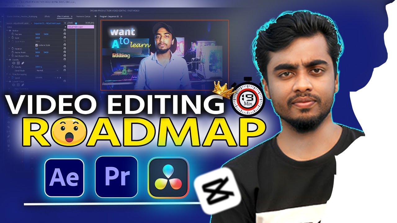 ভিডিও এডিটিং শিখার ফুল রোডম্যাপ । Video Editing Roadmap -19 Minute ...