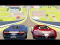 Big ramp jumps with expensive cars 4  beamng drive crashes  destructionnation