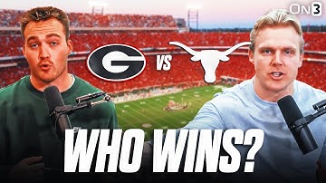 Georgia vs Texas Preview & PREDICTION